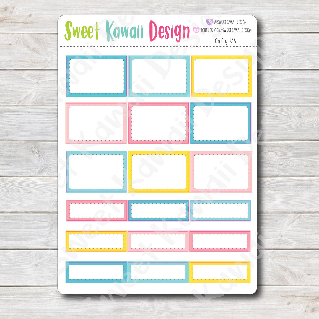 Weekly Kit  - Crafty HORIZONTAL