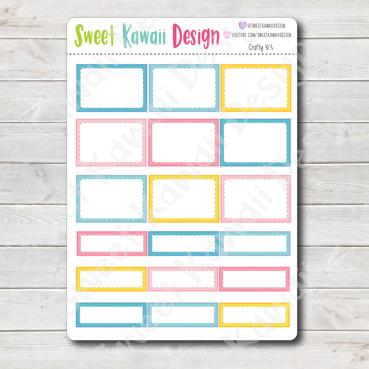 Weekly Kit  - Crafty HORIZONTAL