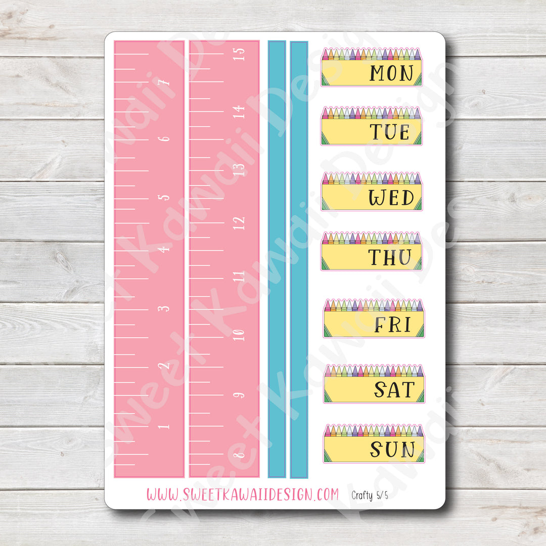 Weekly Kit  - Crafty HORIZONTAL