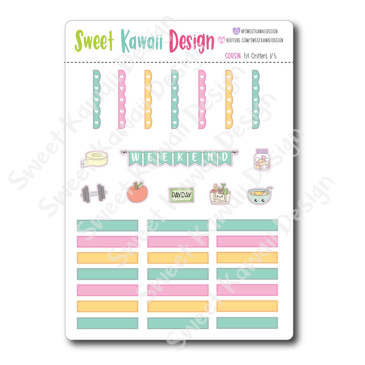 Weekly Kit  - Fit Critters COUSIN