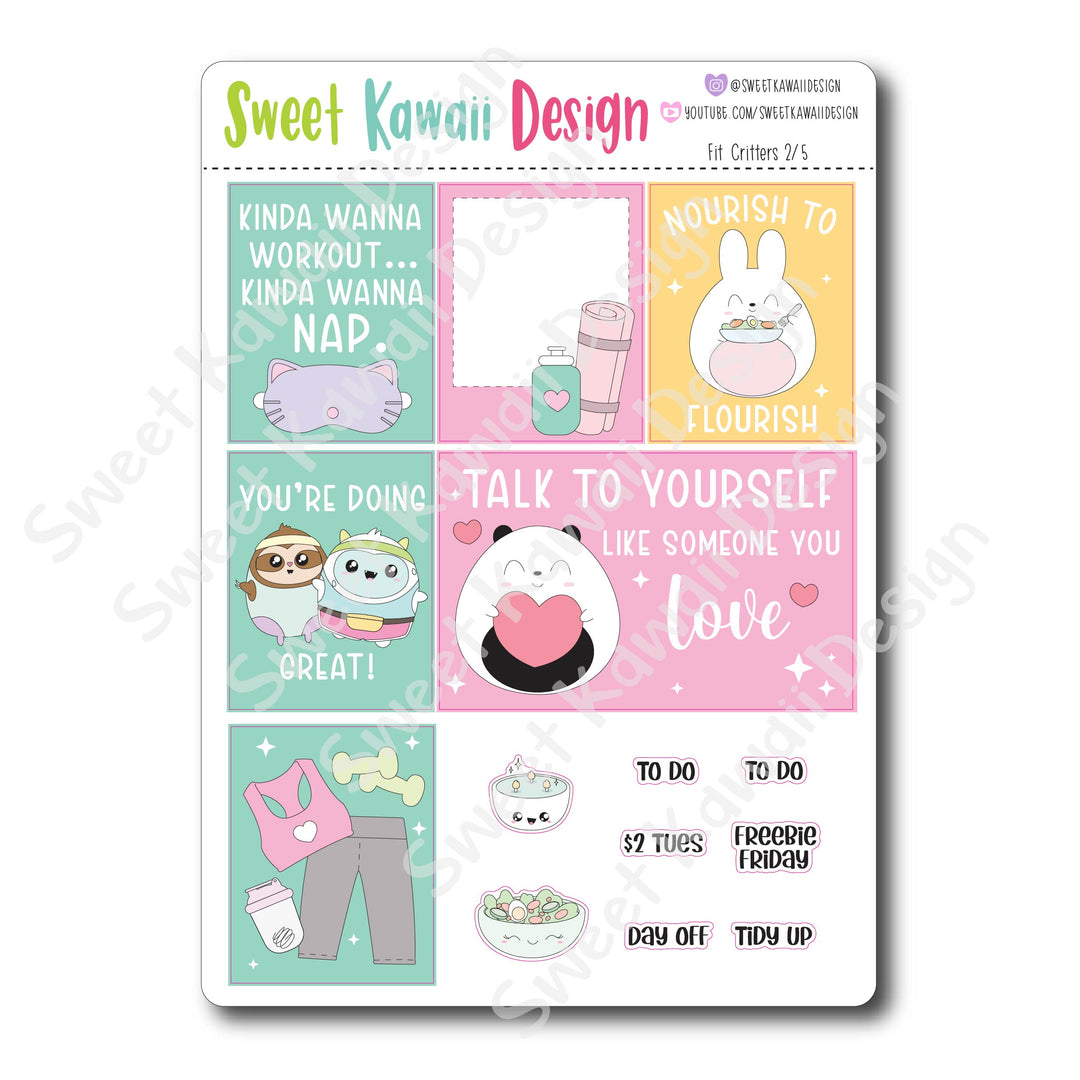 Weekly Kit  - Fit Critters 21