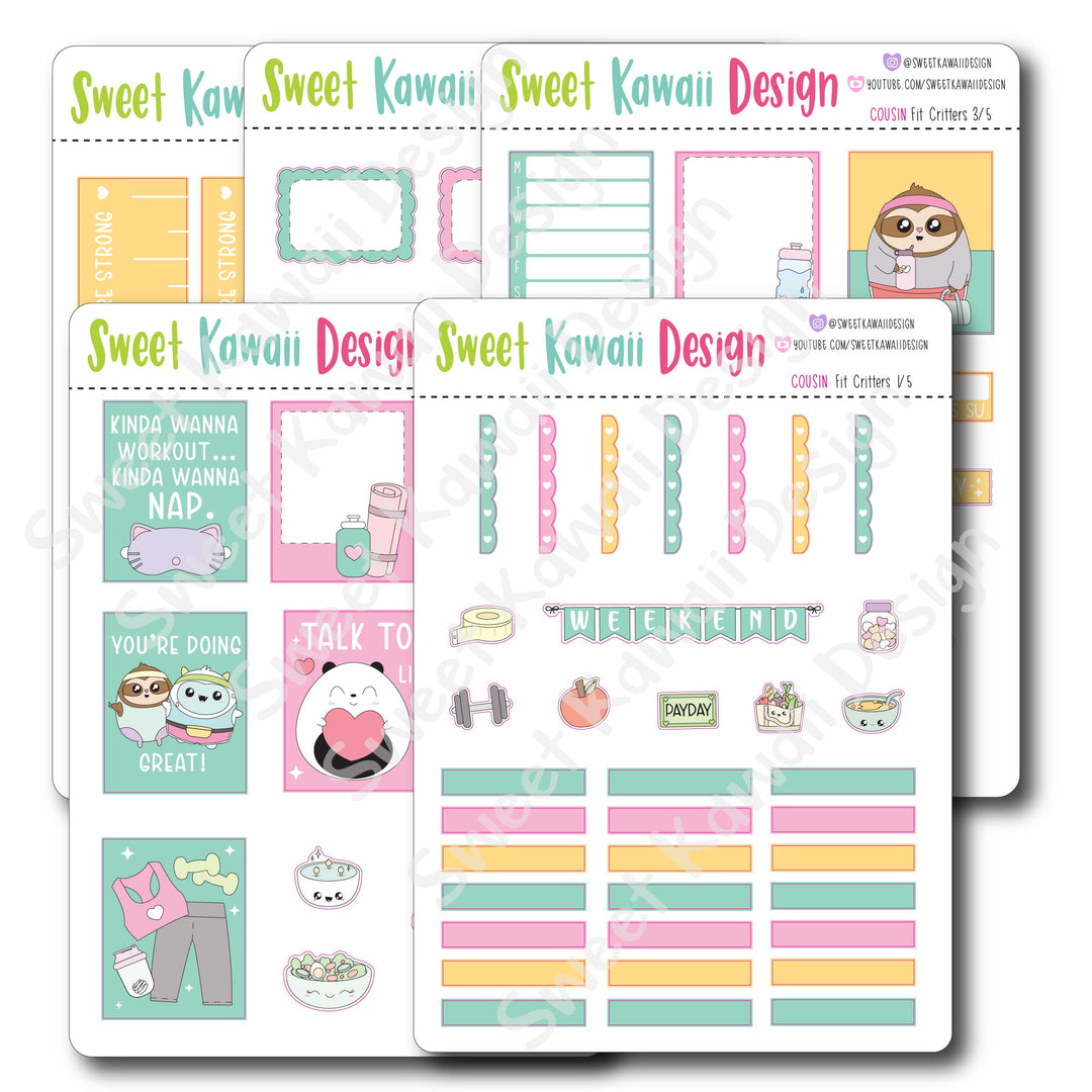 Weekly Kit  - Fit Critters COUSIN