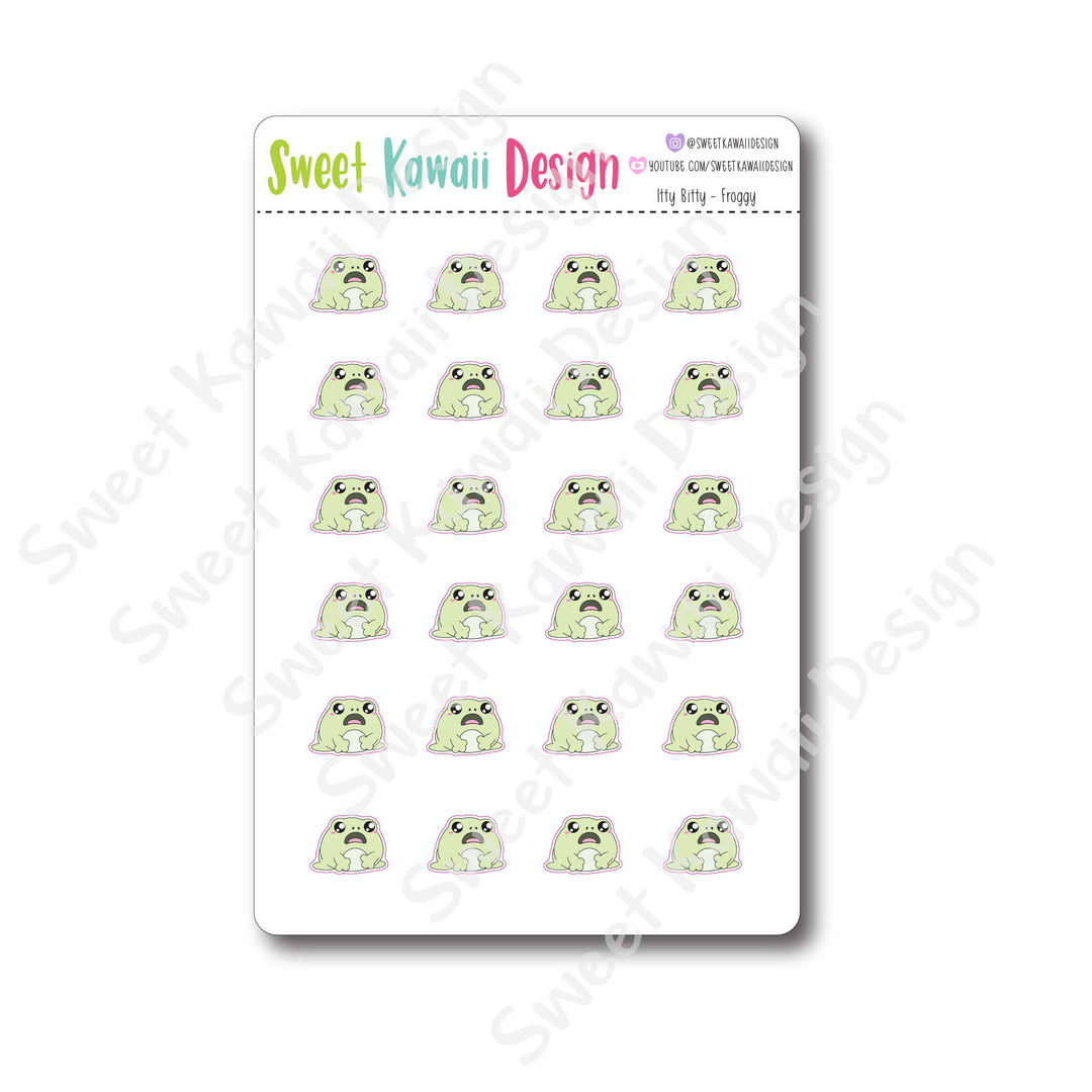 Kawaii Froggy Stickers