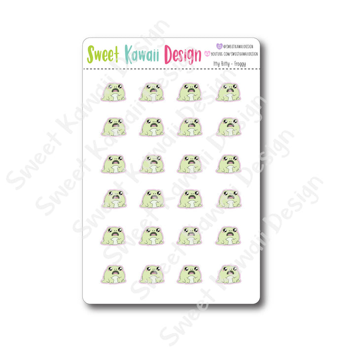 Kawaii Froggy Stickers