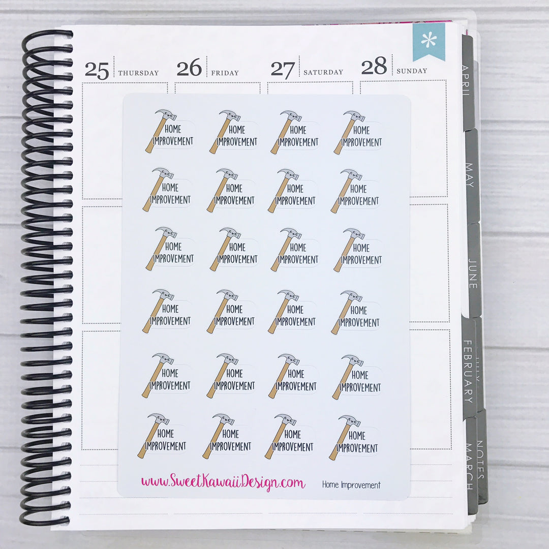 Kawaii Home Improvement Stickers