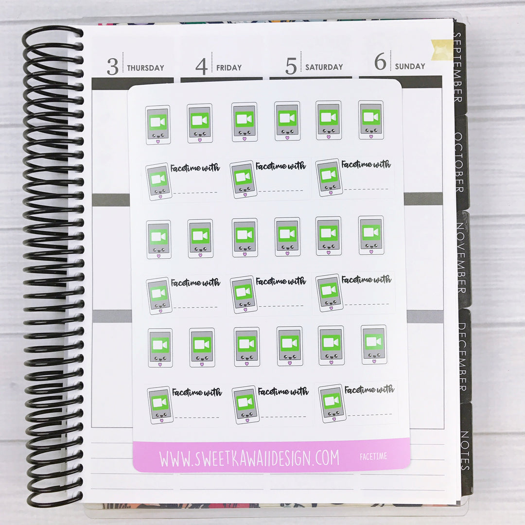 Kawaii Facetime Stickers