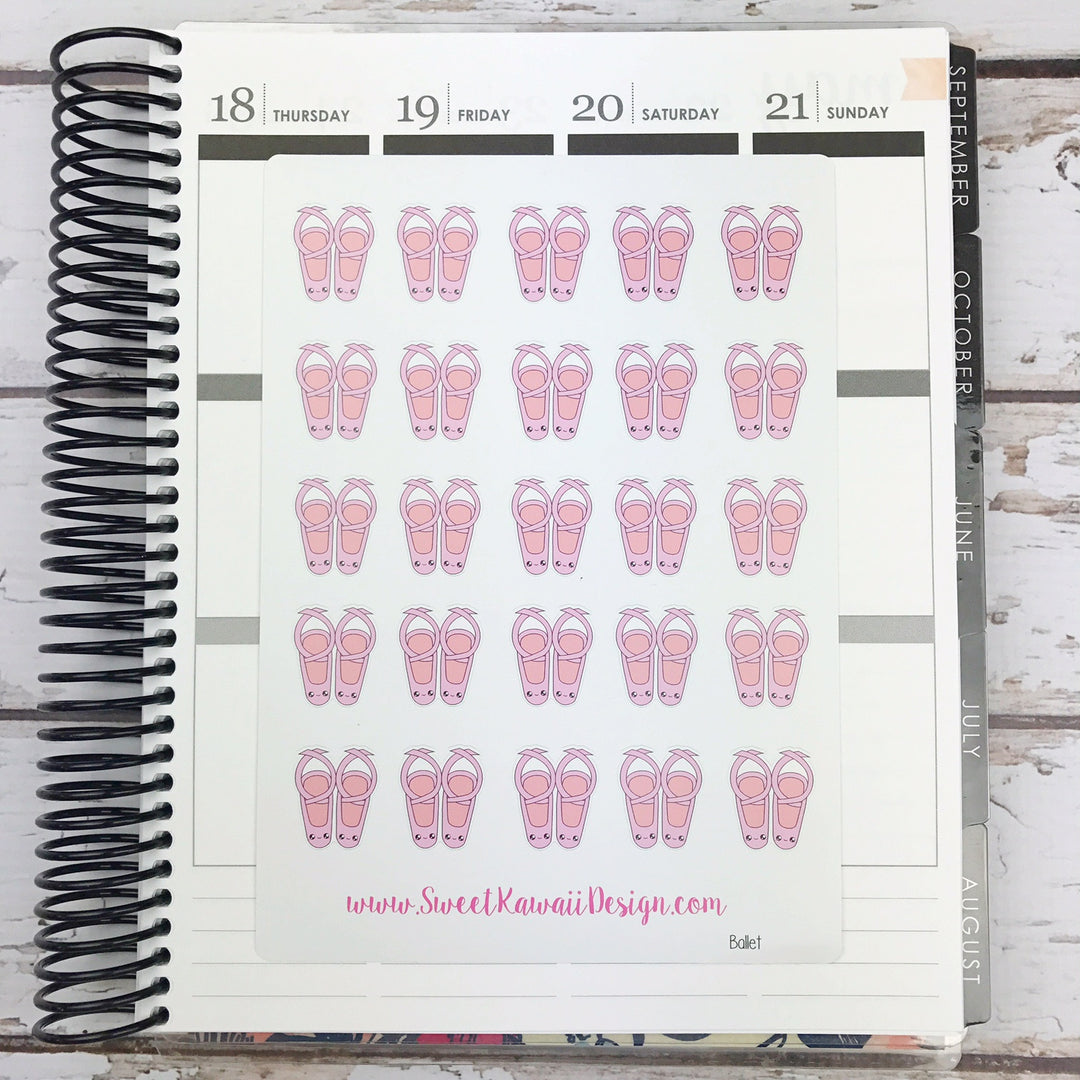 Kawaii Ballet Stickers