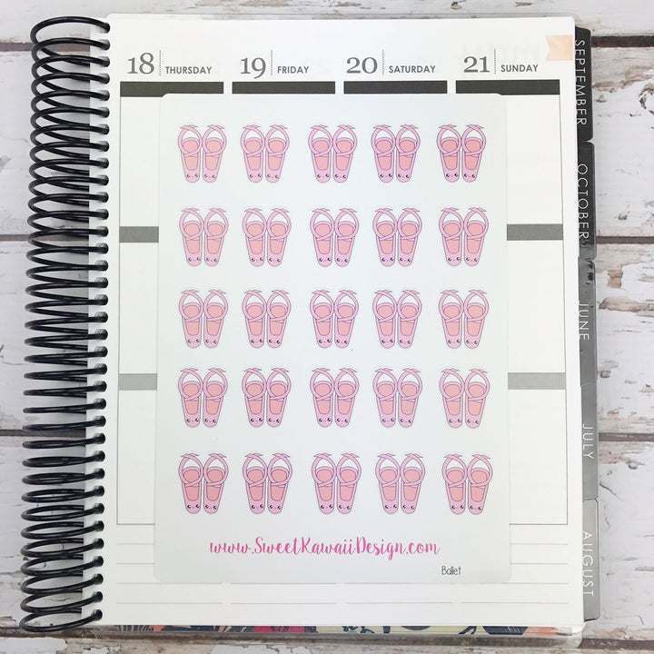 Kawaii Ballet Stickers