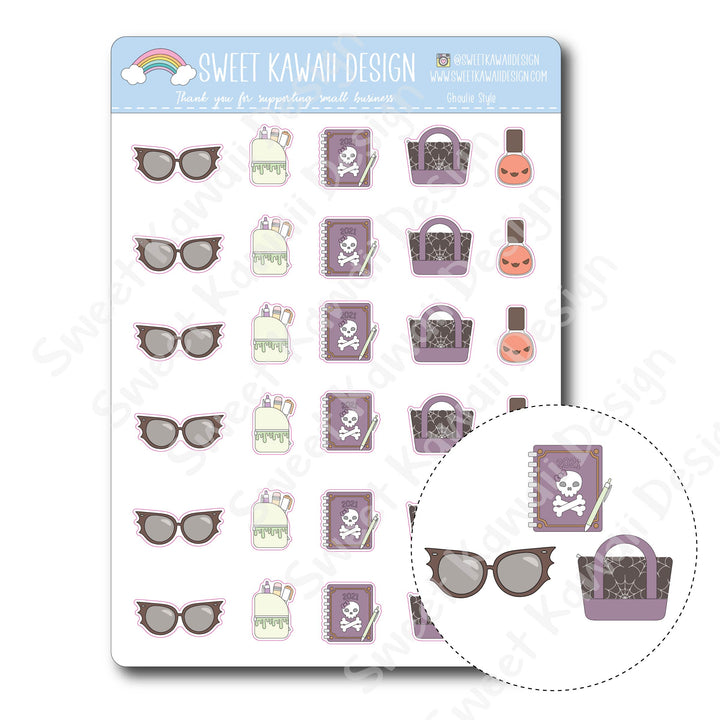 Kawaii Ghoulie Style Stickers