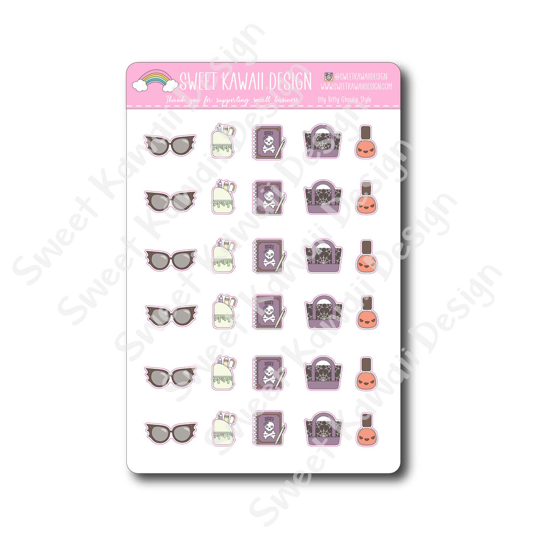 Kawaii Ghoulie Style Stickers