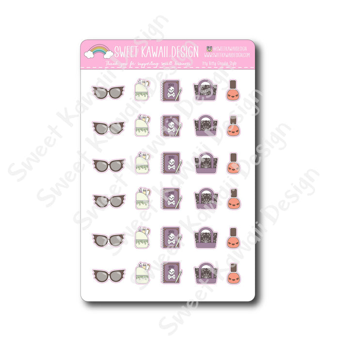 Kawaii Ghoulie Style Stickers