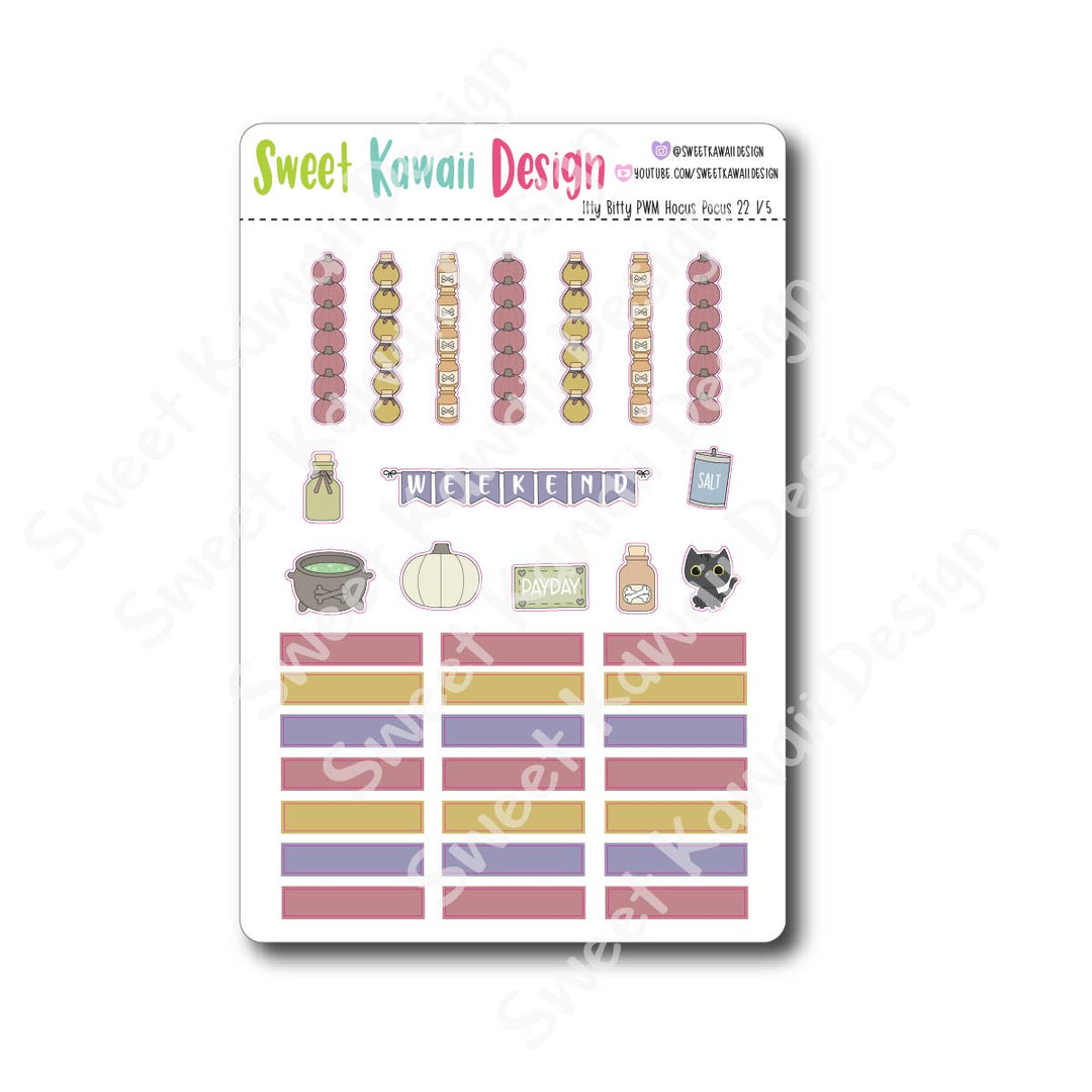 Weekly Kit  -Hocus Pocus ITTY BITTY