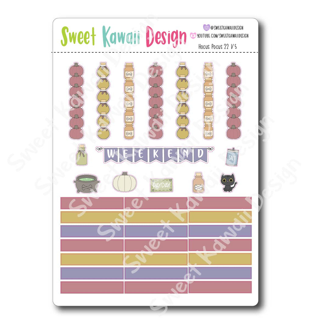 Weekly Kit  - Hocus Pocus HORIZONTAL