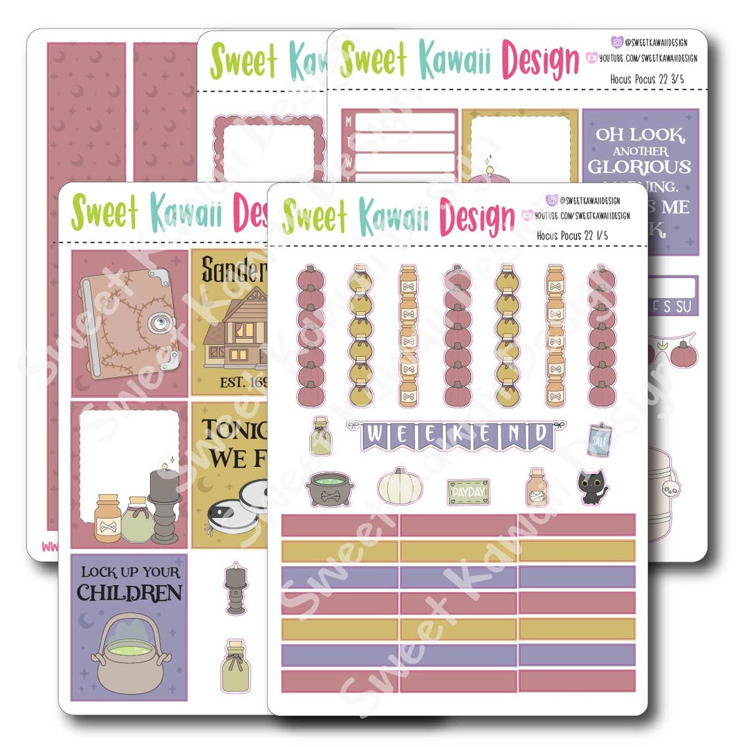 Weekly Kit  - Hocus Pocus HORIZONTAL