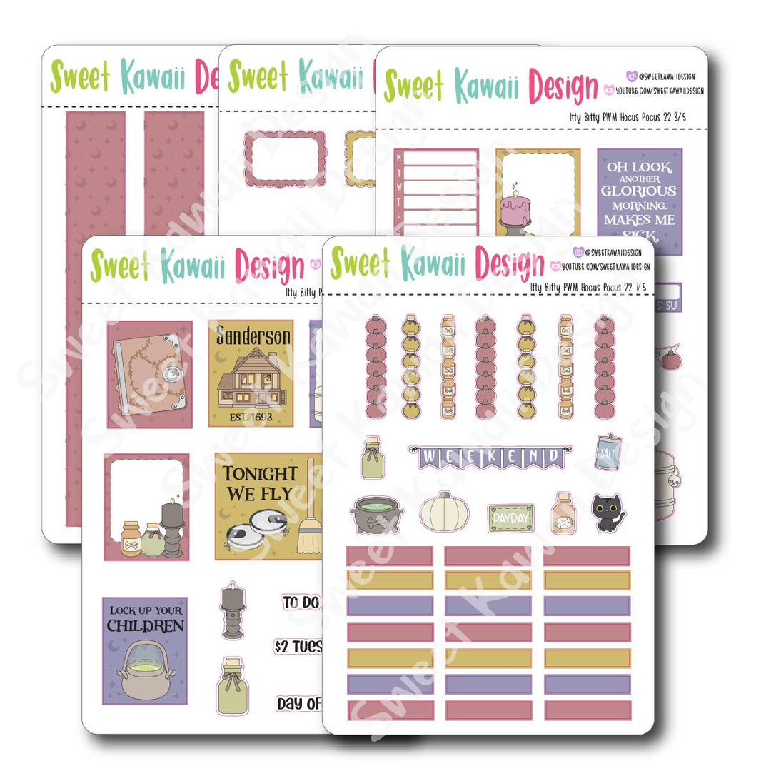 Weekly Kit  -Hocus Pocus ITTY BITTY