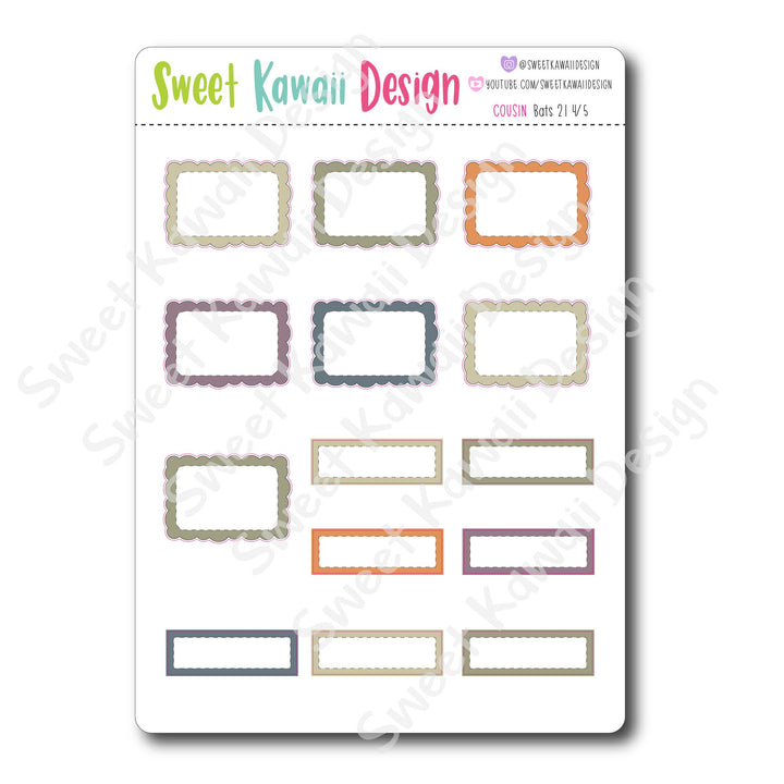 Weekly Kit  - Horror Critters COUSIN