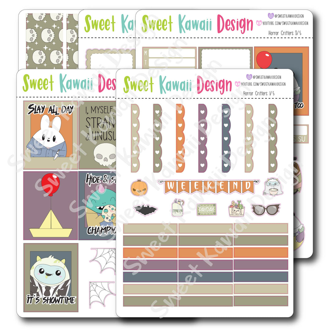 Weekly Kit  - Horror Critters