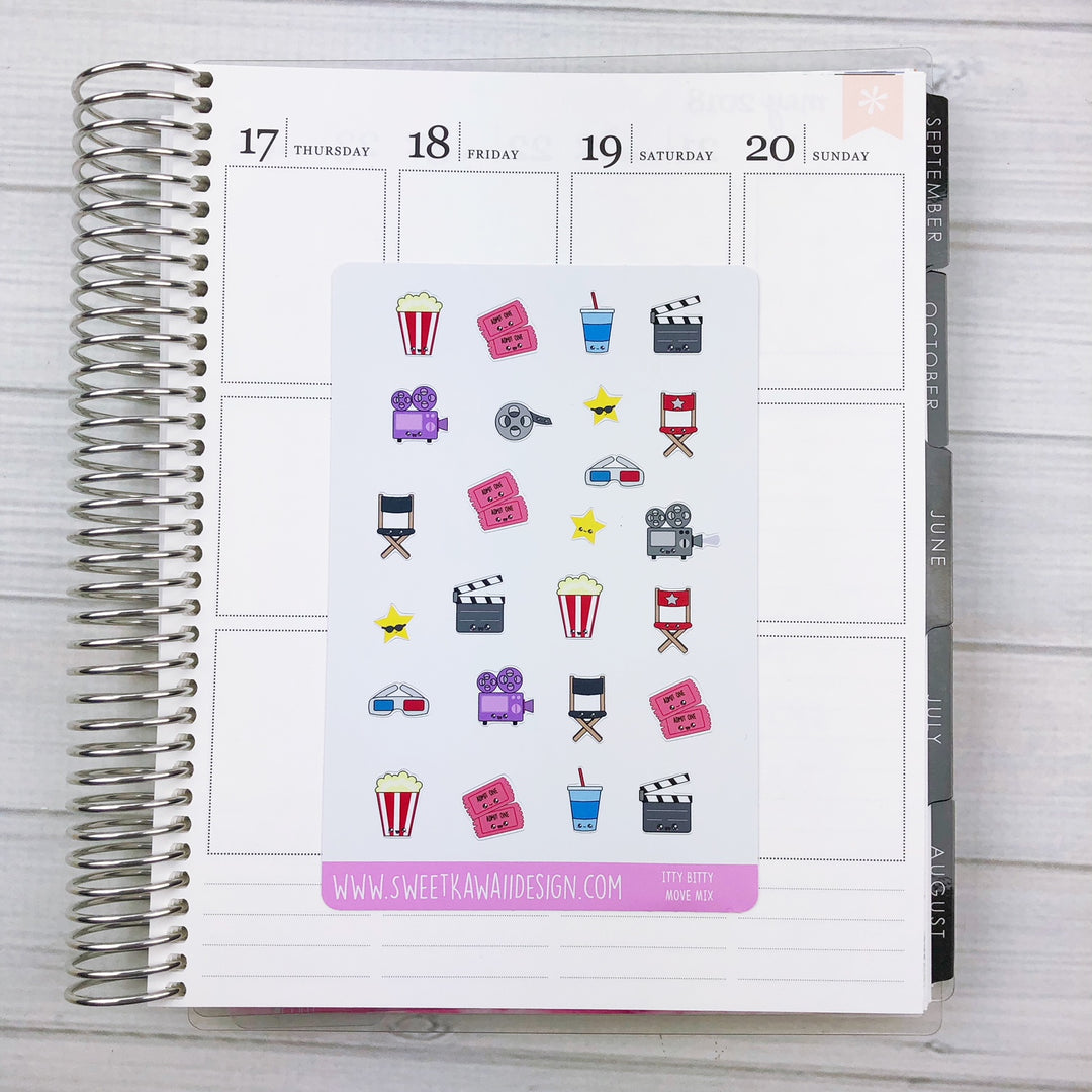 Kawaii Movie Mix Stickers