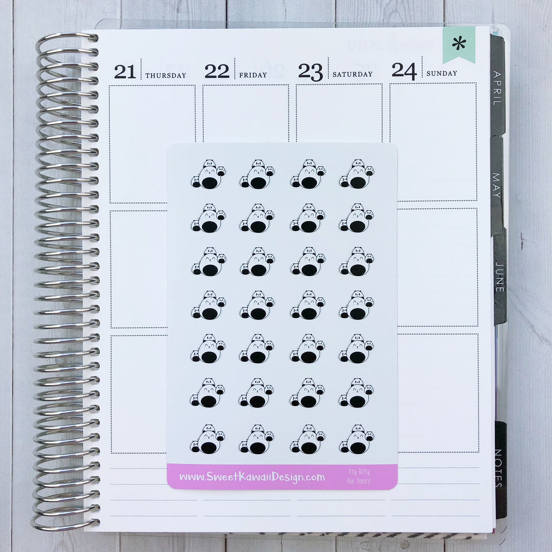 Kawaii Poe Stickers - Parent