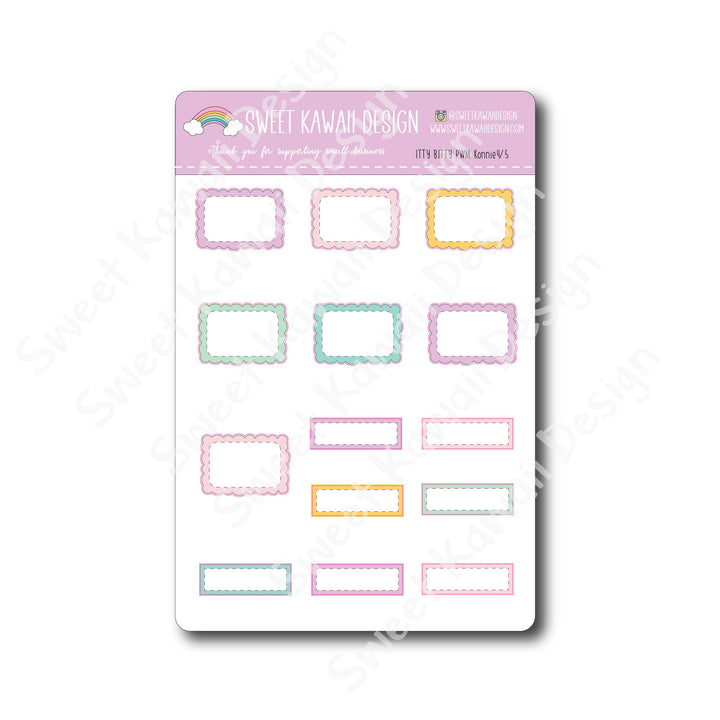 Weekly Kit  - Konnie ITTY BITTY