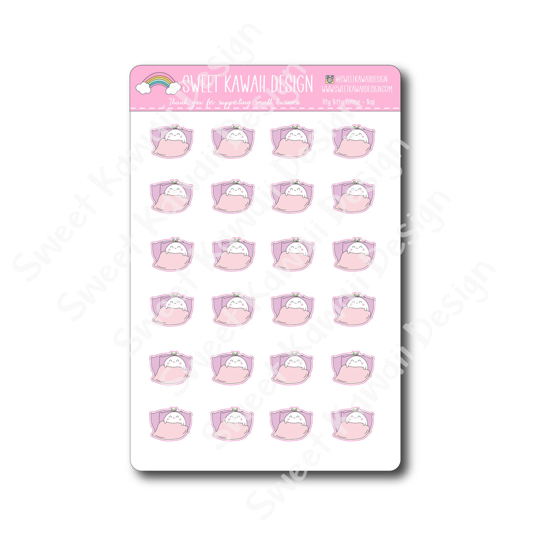 Kawaii Konnie Stickers - Nap