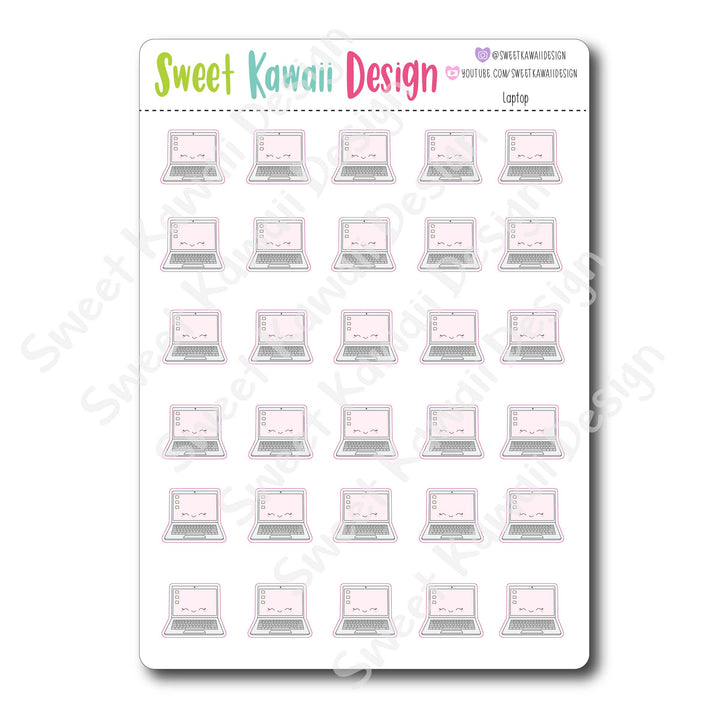 Kawaii Laptop Stickers