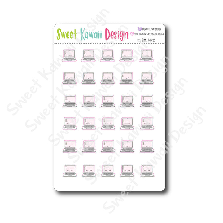 Kawaii Laptop Stickers
