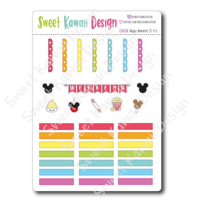 Weekly Kit  - Magic Moments 21 COUSIN