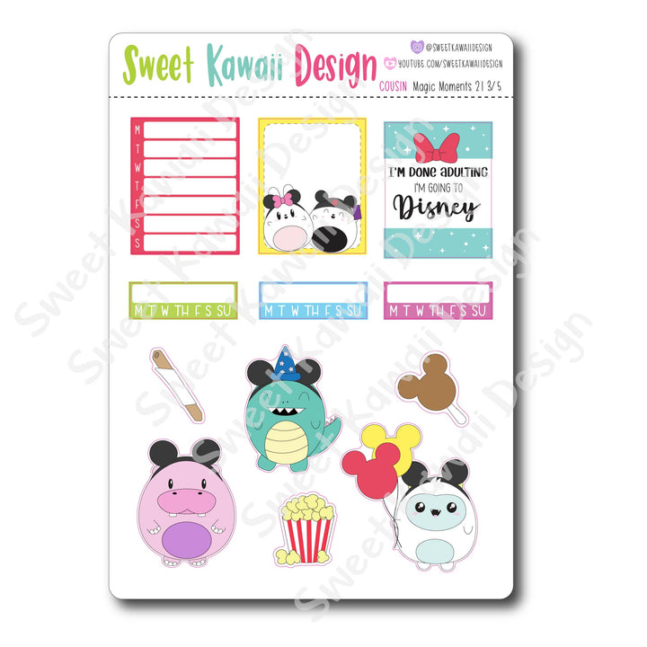 Weekly Kit  - Magic Moments 21 COUSIN