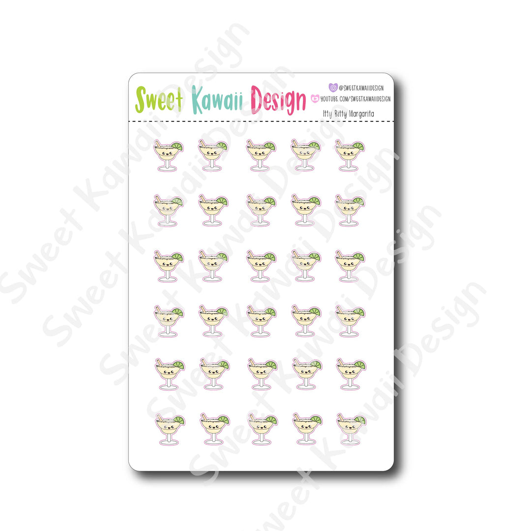 Kawaii Margarita Stickers