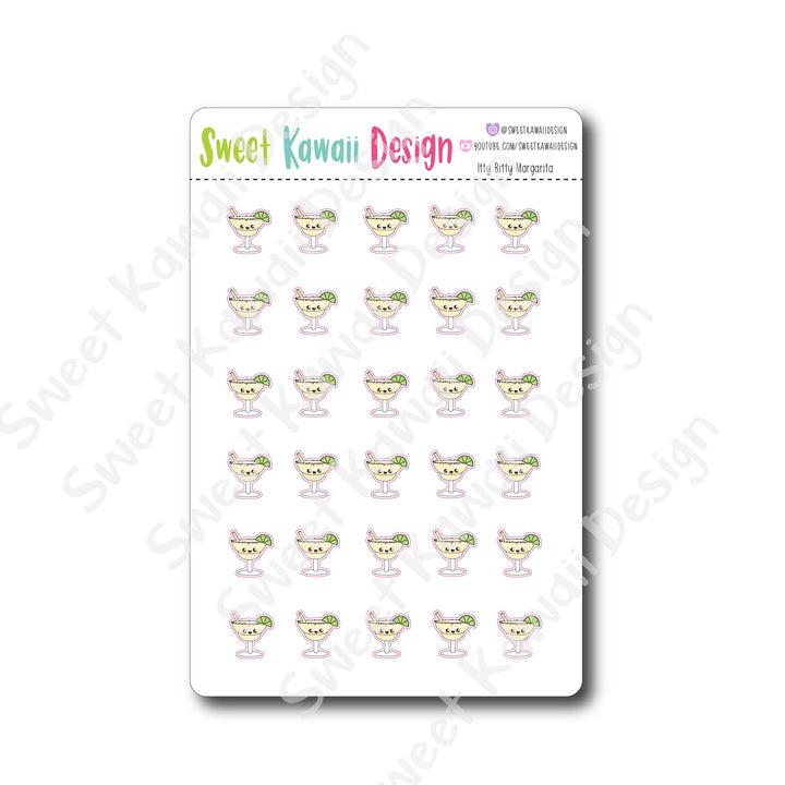 Kawaii Margarita Stickers