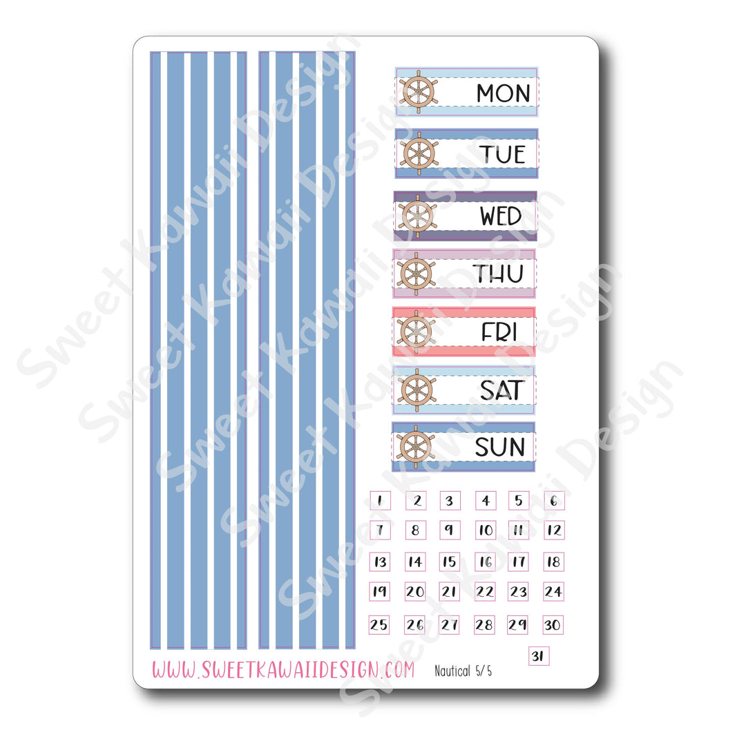 Weekly Kit  - Nautical