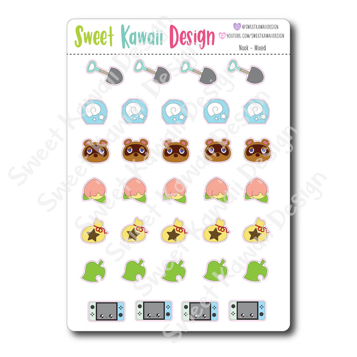 Kawaii Nook - Mixed Stickers