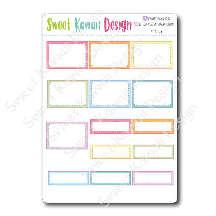 Weekly Kit  - Nook HORIZONTAL