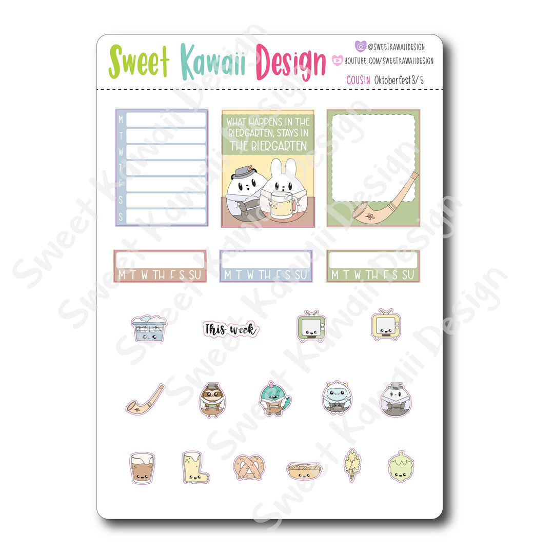 Weekly Kit  - Oktoberfest COUSIN