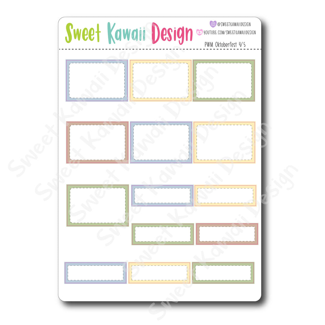 Weekly Kit  - Oktoberfest