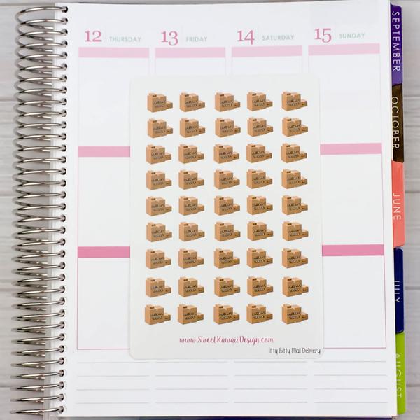 Kawaii Mail Delivery Stickers