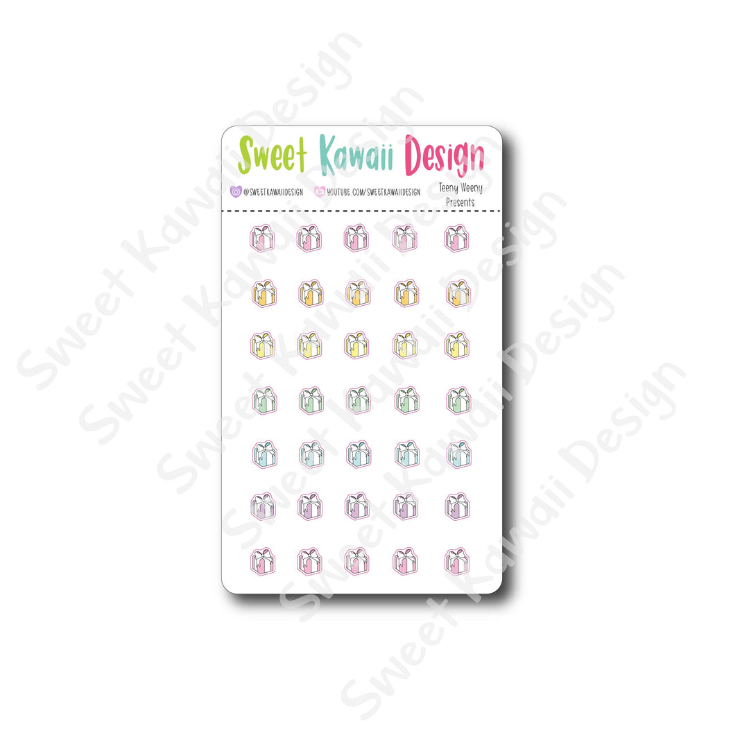 Teeny Weeny Presents Stickers