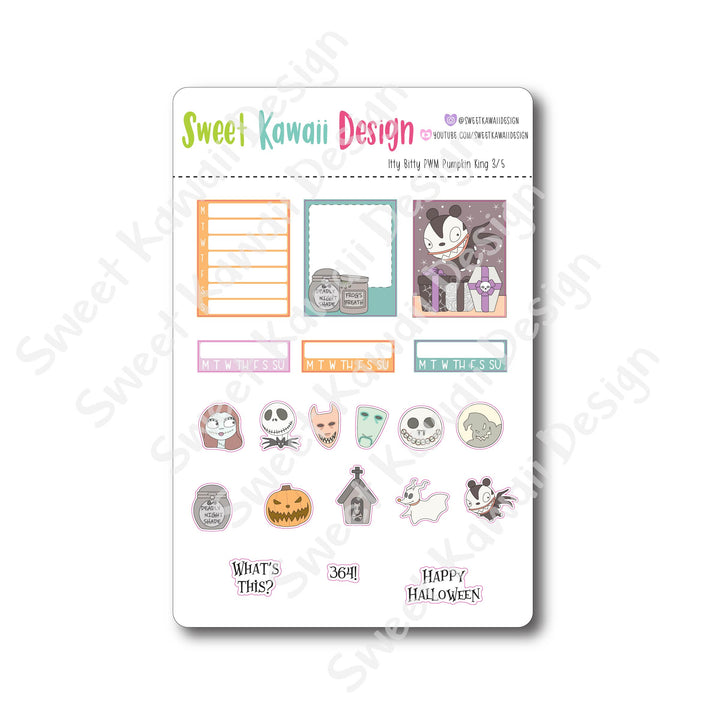 Weekly Kit  - Pumpkin King ITTY BITTY