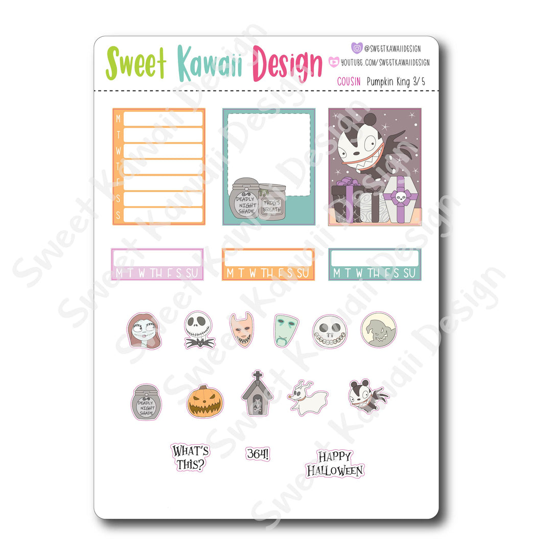 Weekly Kit  - Pumpkin King COUSIN