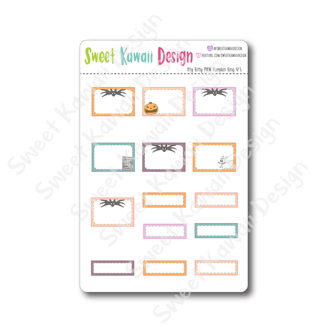 Weekly Kit  - Pumpkin King ITTY BITTY