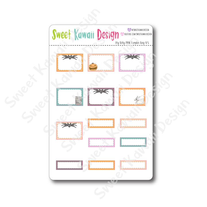 Weekly Kit  - Pumpkin King ITTY BITTY