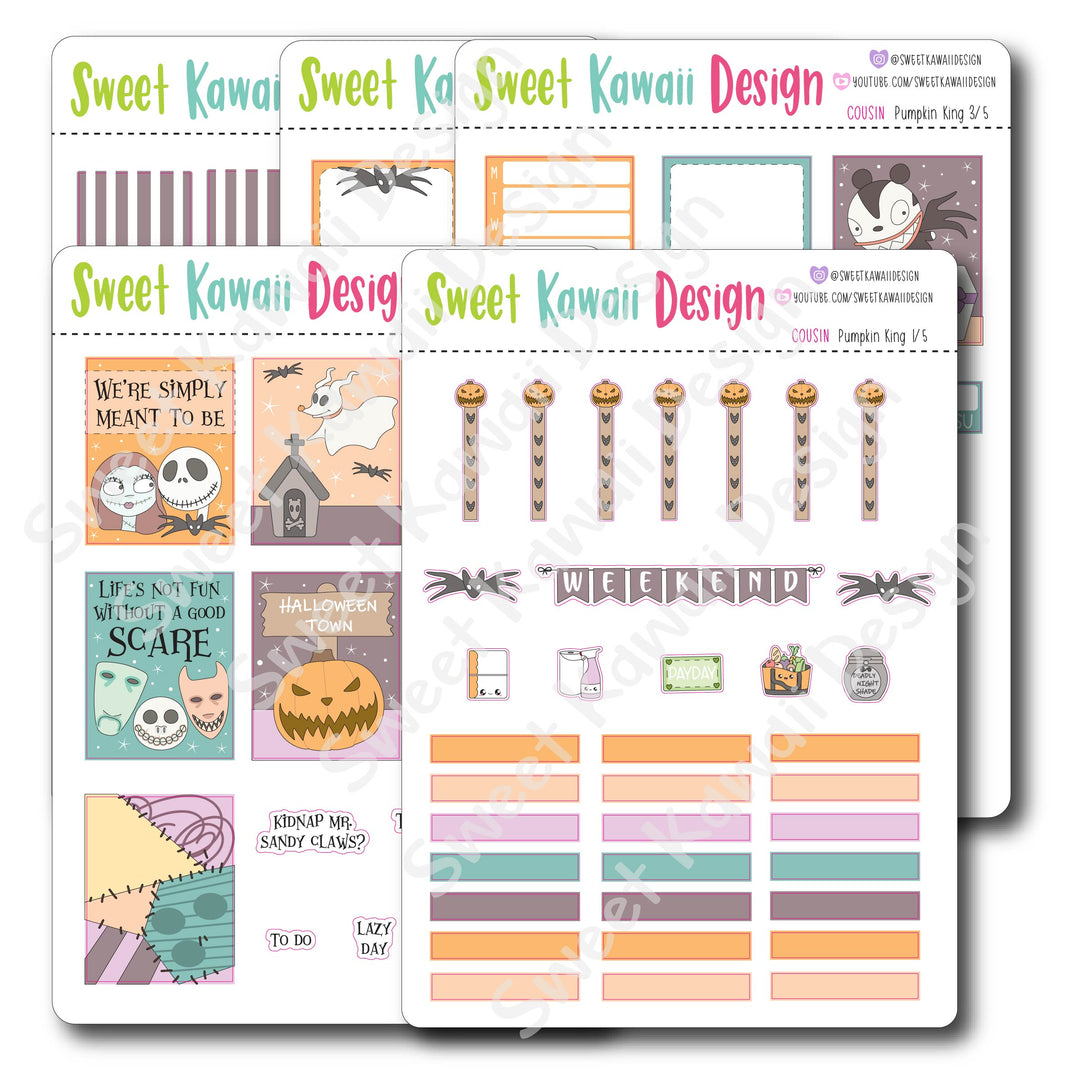 Weekly Kit  - Pumpkin King COUSIN