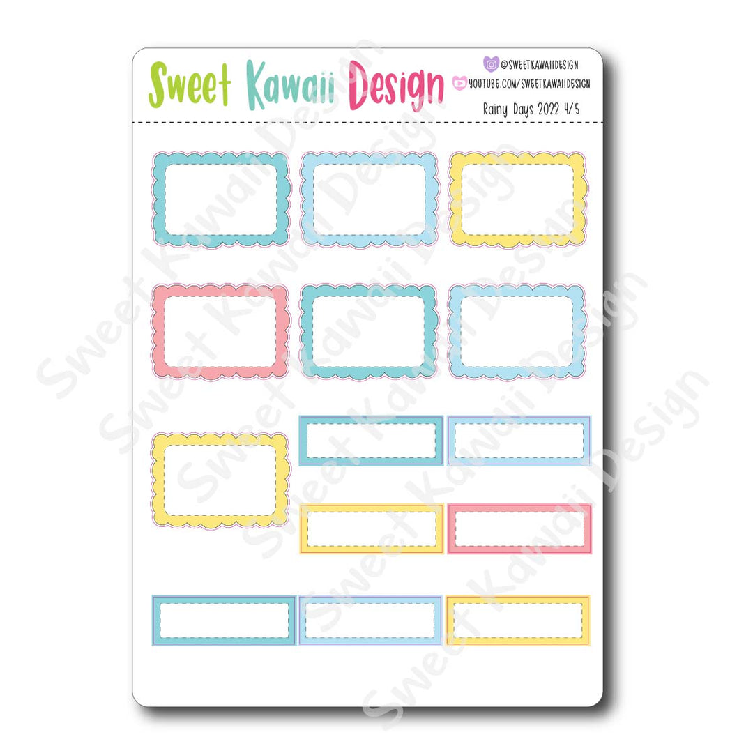 Weekly Kit  - Rainy Days 22 HORIZONTAL