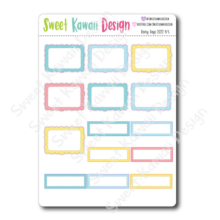 Weekly Kit  - Rainy Days 22 HORIZONTAL