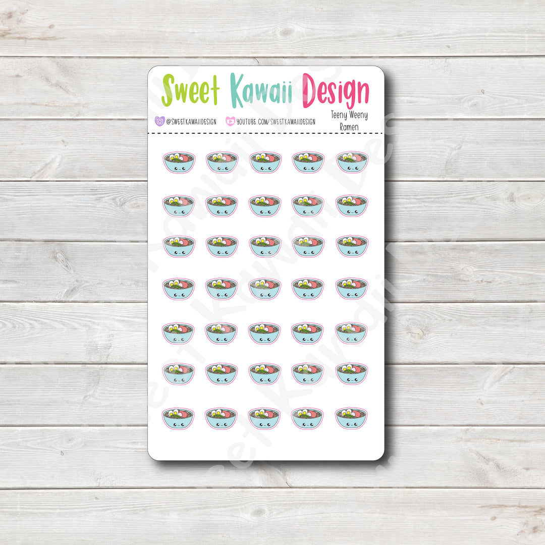 Teeny Weeny Ramen Stickers