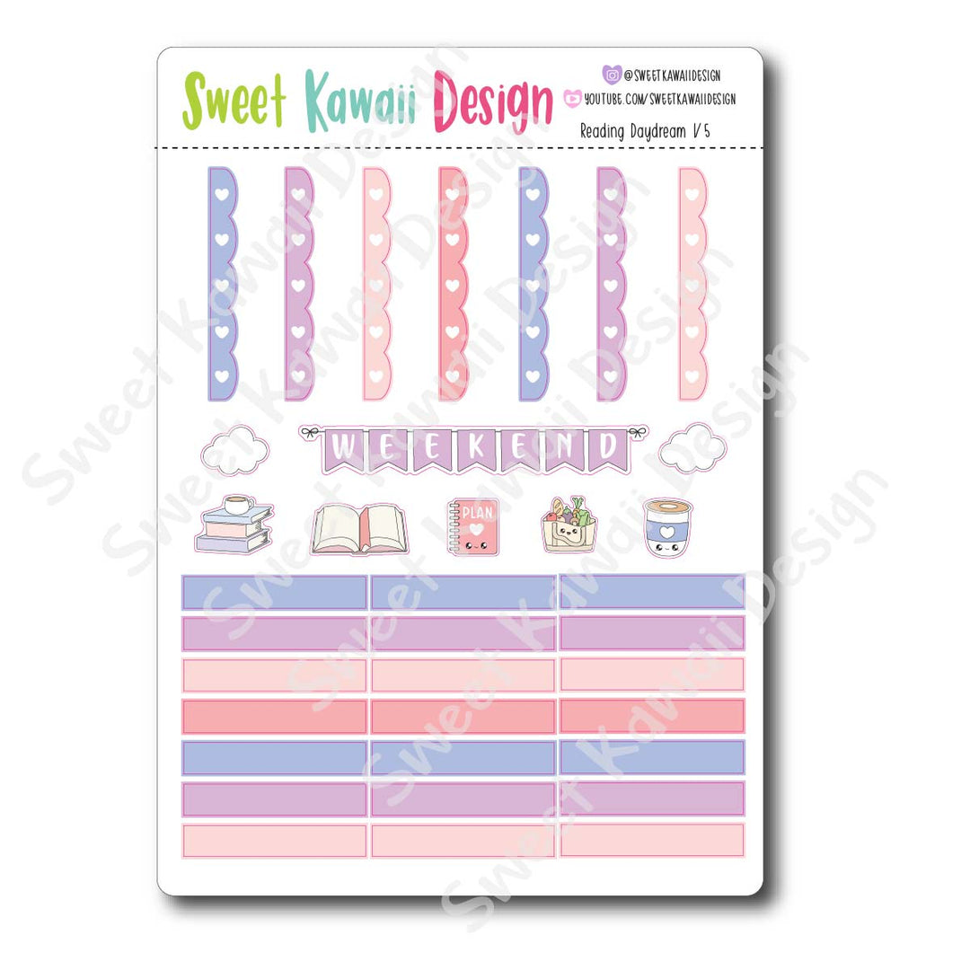 Weekly Kit  - Reading Daydream HORIZONTAL