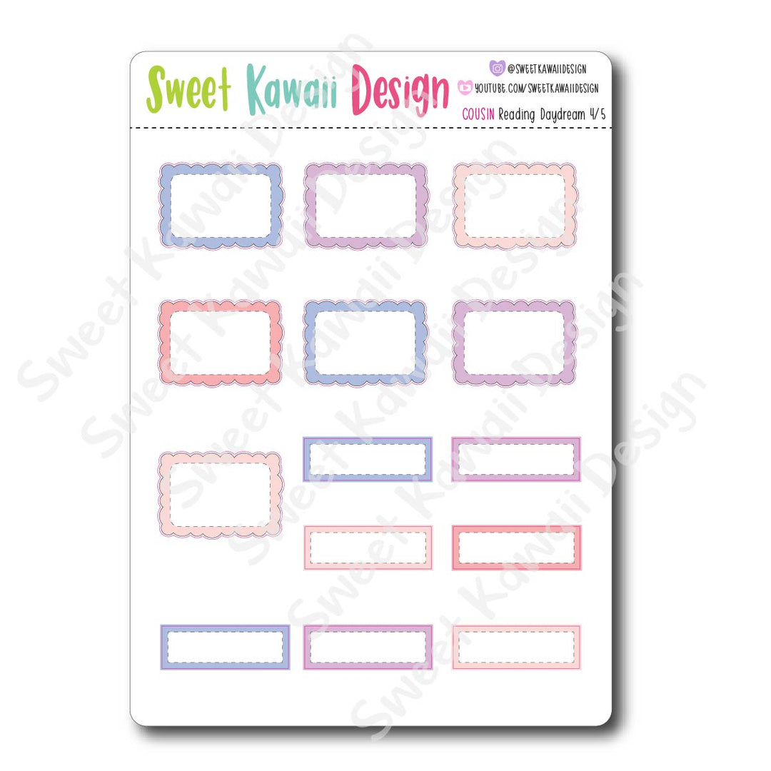 Weekly Kit  - Reading Daydream COUSIN