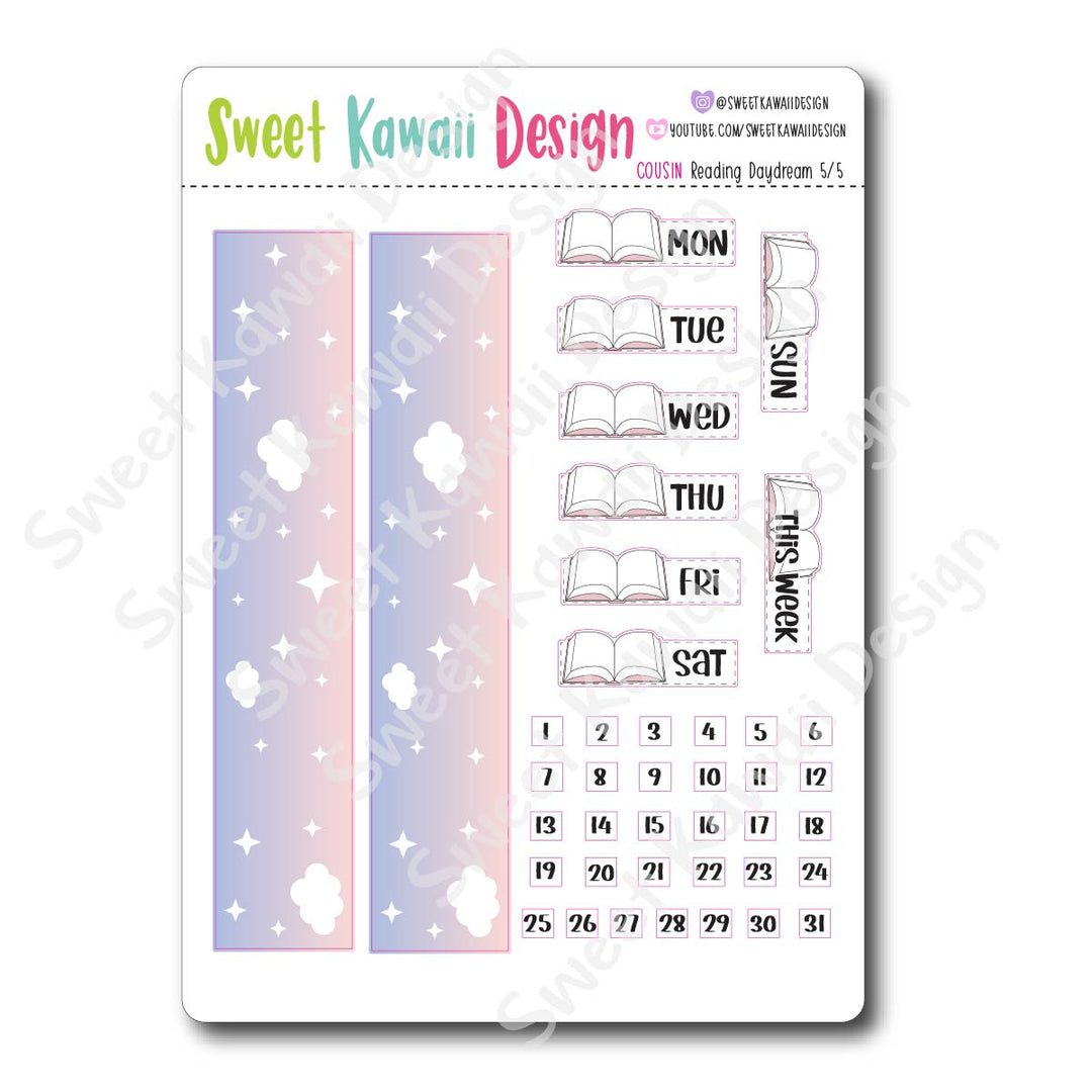 Weekly Kit  - Reading Daydream COUSIN