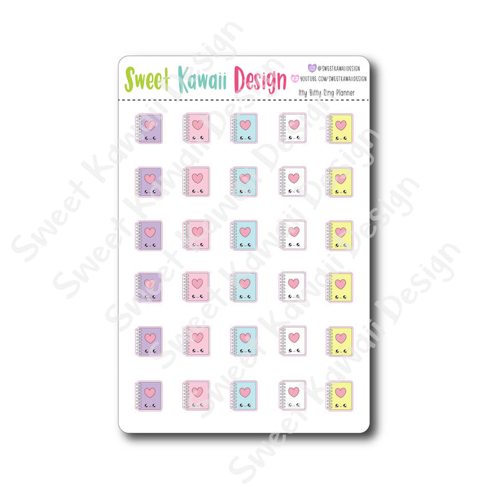 Kawaii Ring Planner Stickers